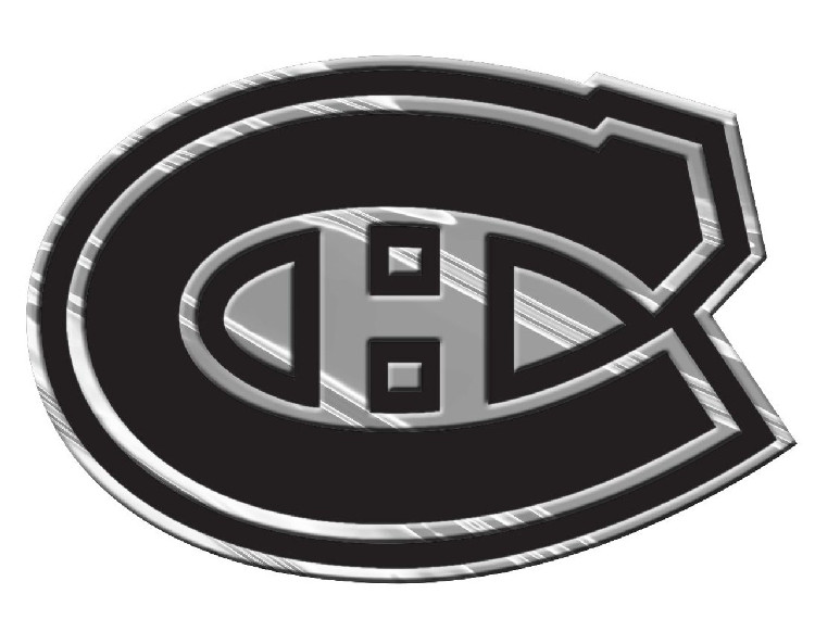 Montreal Canadiens Auto Emblem - Silver