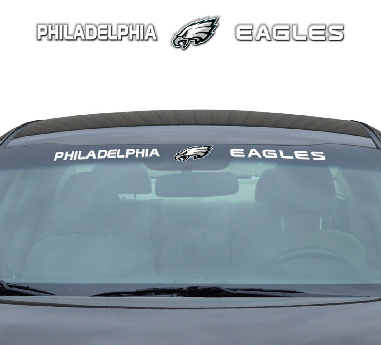 Philadelphia Eagles Decal 35x4 Windshield