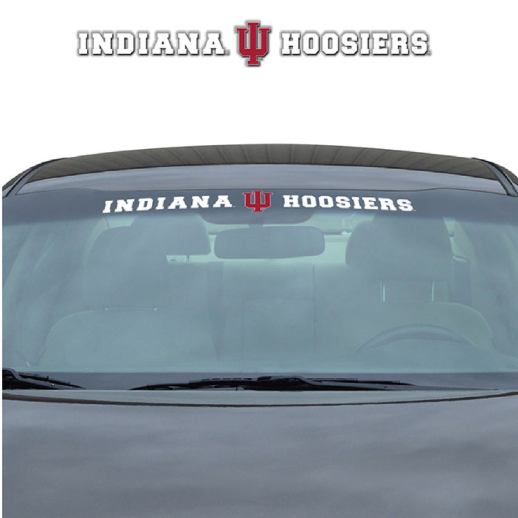 Indiana Hoosiers Decal 35x4 Windshield