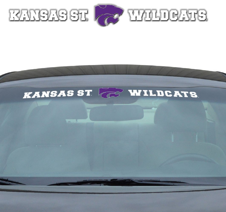 Kansas State Wildcats Decal 35x4 Windshield