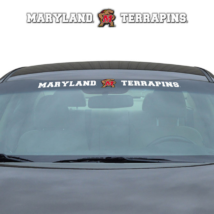 Maryland Terrapins Decal 35x4 Windshield