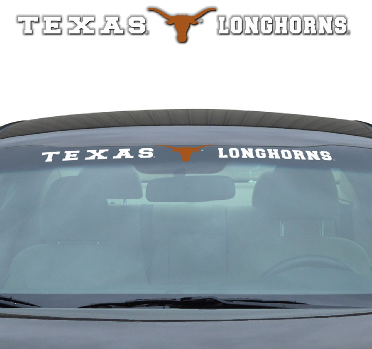 Texas Longhorns Decal 35x4 Windshield