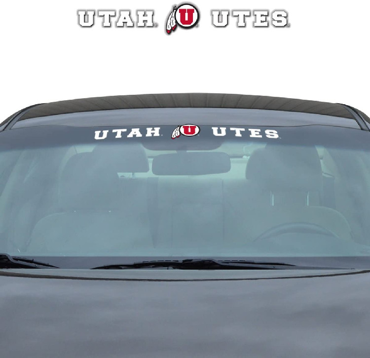 Utah Utes Decal 35x4 Windshield Style