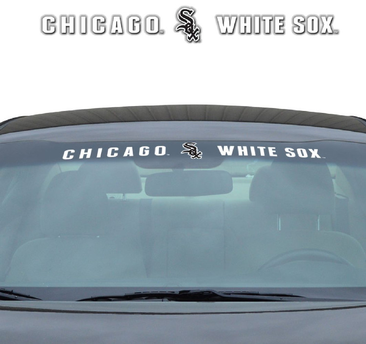 Chicago White Sox Decal 35x4 Windshield