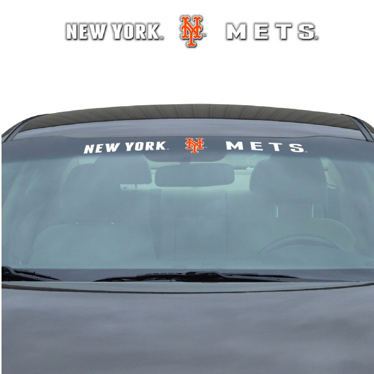 New York Mets Decal 35x4 Windshield