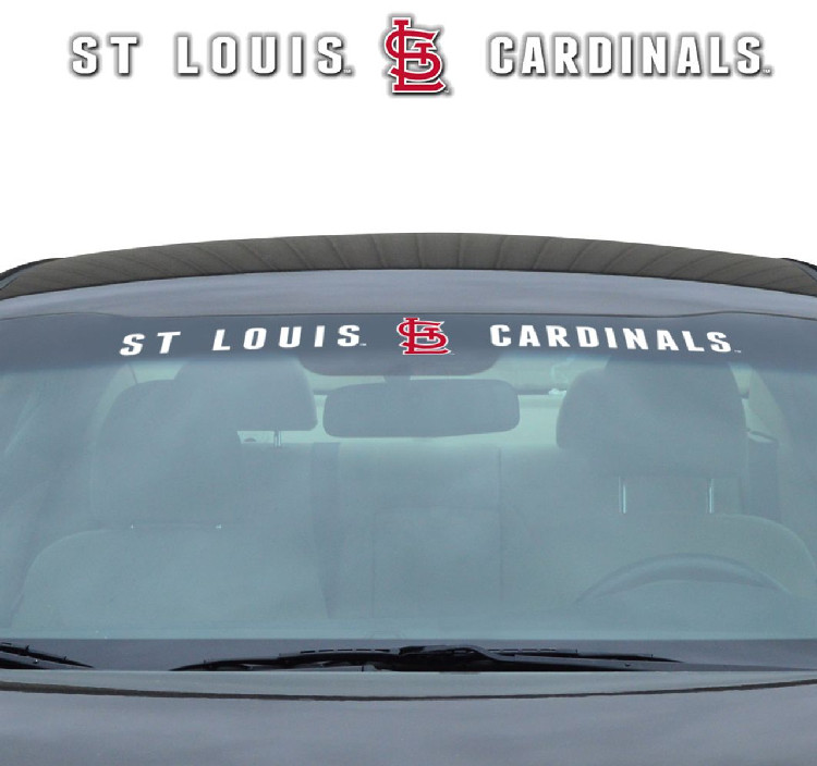 St. Louis Cardinals Decal 35x4 Windshield