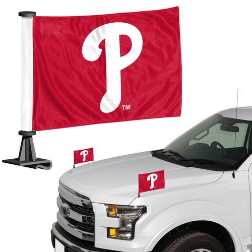 Team Promark Philadelphia Phillies Flag Set 2 Piece Ambassador Style