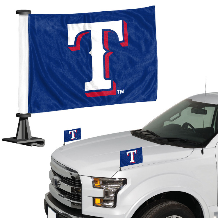 Texas Rangers Flag Set 2 Piece Ambassador Style