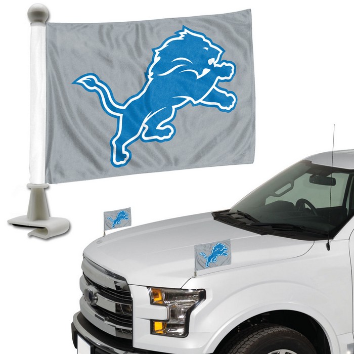 Team Promark Detroit Lions Flag Set 2 Piece Ambassador Style