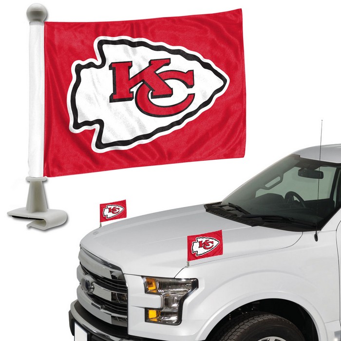 Team Promark Kansas City Chiefs Flag Set 2 Piece Ambassador Style