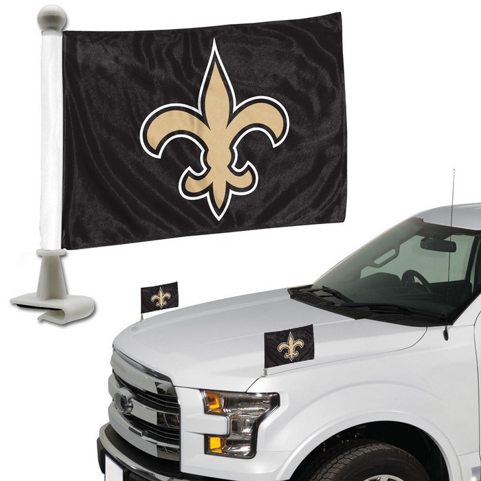 Team Promark New Orleans Saints Flag Set 2 Piece Ambassador Style