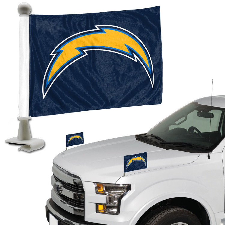 Los Angeles Chargers Flag Set 2 Piece Ambassador Style