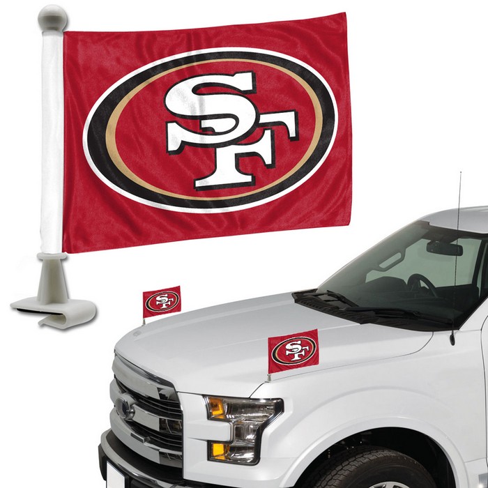 Team Promark San Francisco 49ers Flag Set 2 Piece Ambassador Style