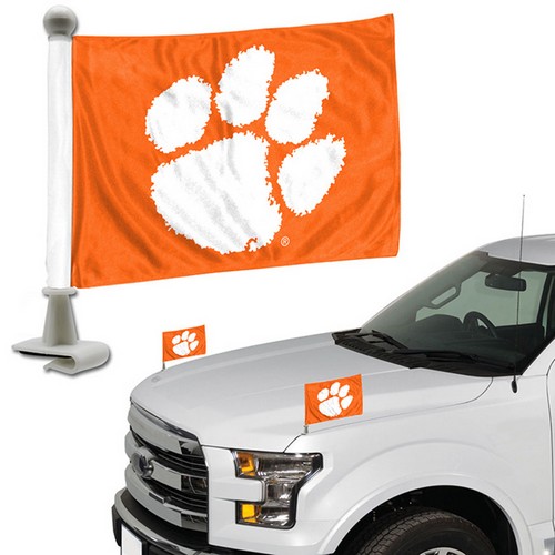 Team Promark Clemson Tigers Flag Set 2 Piece Ambassador Style