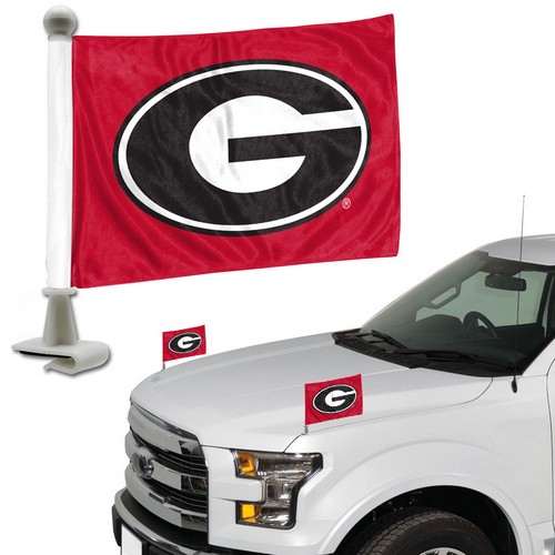 Team Promark Georgia Bulldogs Flag Set 2 Piece Ambassador Style