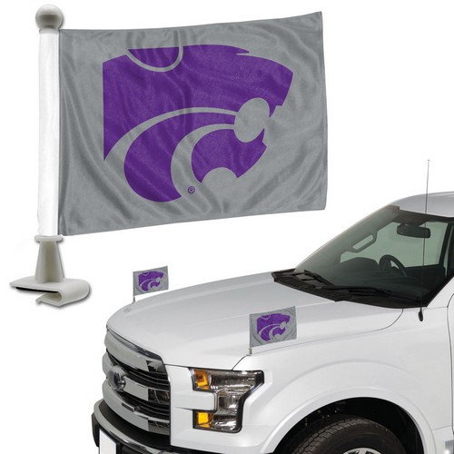 Team Promark Kansas State Wildcats Flag Set 2 Piece Ambassador Style -