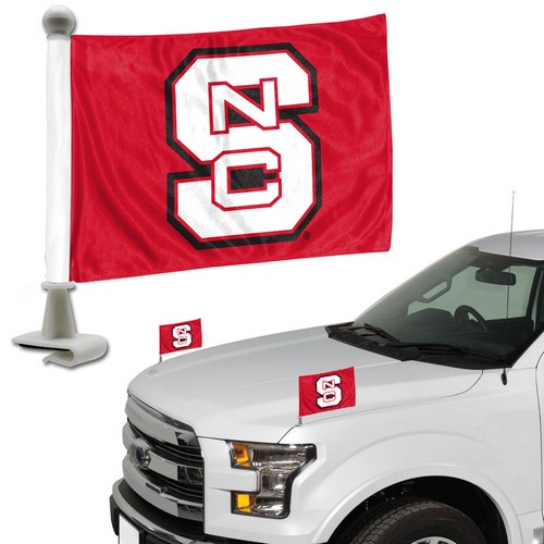 Team Promark North Carolina State Wolfpack Flag Set 2 Piece Ambassador Style -