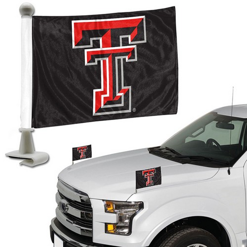 Team Promark Texas Tech Red Raiders Flag Set 2 Piece Ambassador Style -