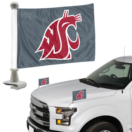 Team Promark Washington State Cougars Flag Set 2 Piece Ambassador Style -