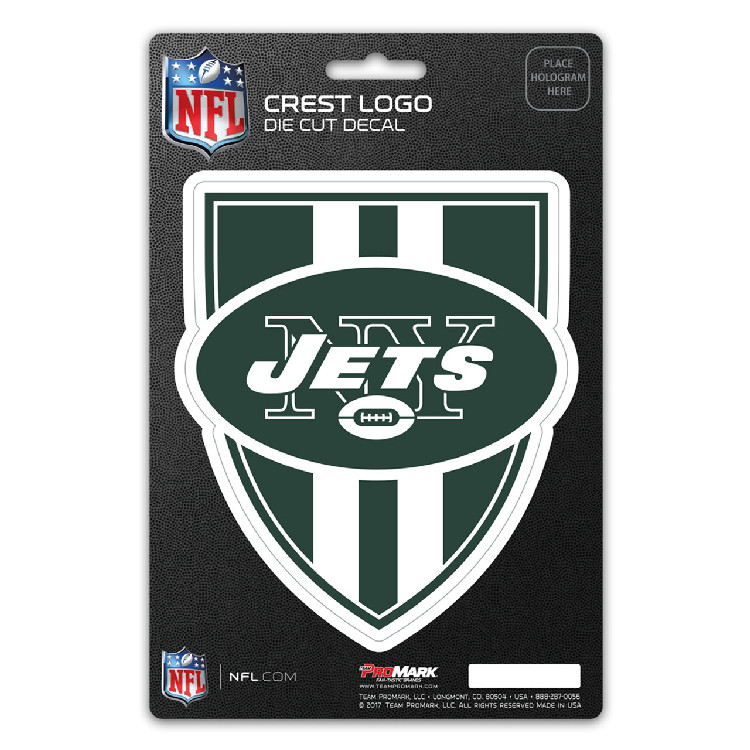 New York Jets Decal Shield Design