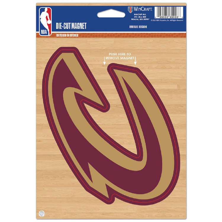 Cleveland Cavaliers Magnet 6.25x9 Die Cut