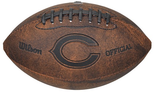 Gulf Coast Sales Chicago Bears Football - Vintage Throwback - 9 Inches