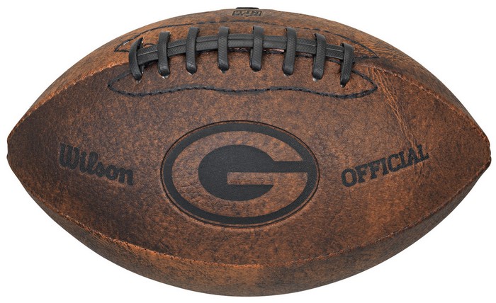 Green Bay Packers Football - Vintage Throwback - 9 Inches