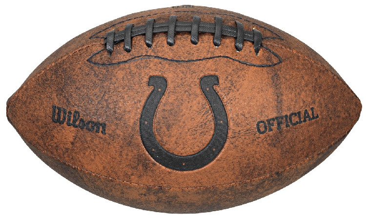 Indianapolis Colts Football - Vintage Throwback - 9 Inches