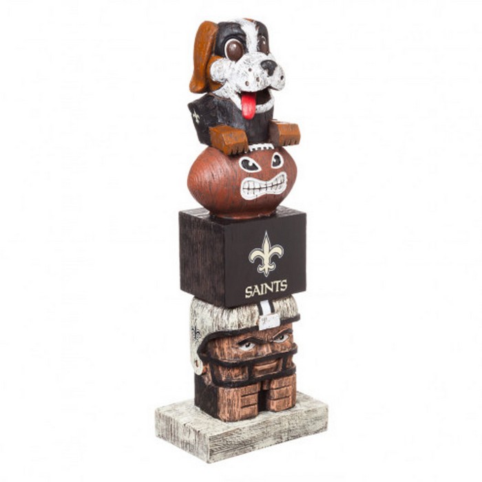 EVERGREEN New Orleans Saints Tiki Totem