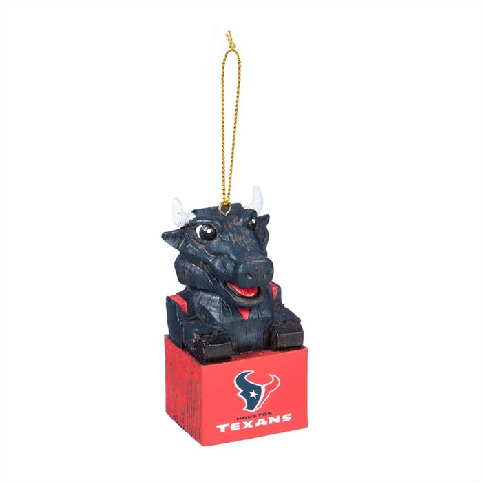 EVERGREEN Houston Texans Ornament Tiki Design