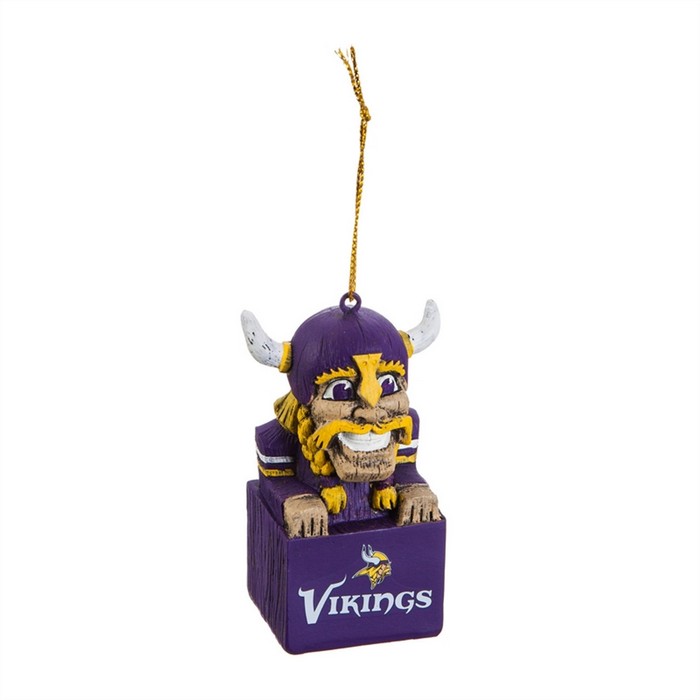 EVERGREEN Minnesota Vikings Ornament Tiki Design