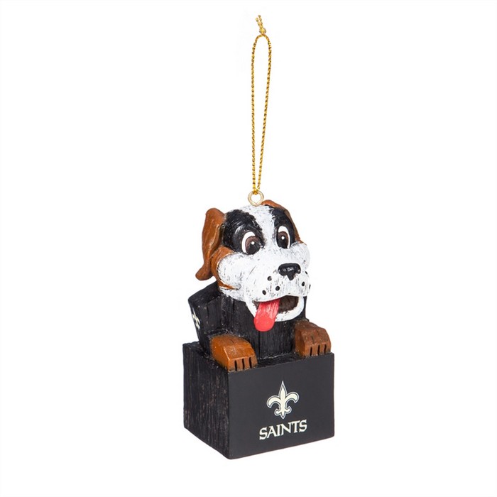 New Orleans Saints Ornament Tiki Design