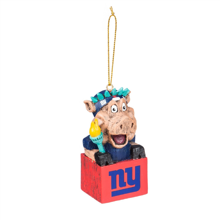 New York Giants Ornament Tiki Design