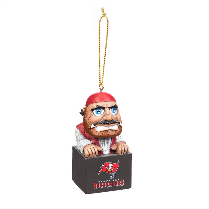 Tampa Bay Buccaneers Ornament Tiki Design