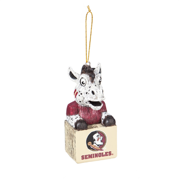 Florida State Seminoles Ornament Tiki Design -