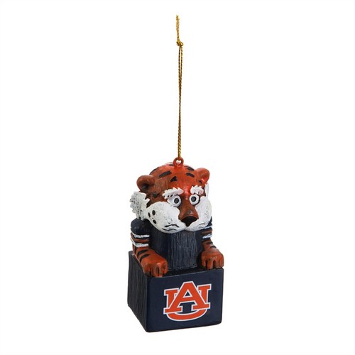 Auburn Tigers Ornament Tiki Design