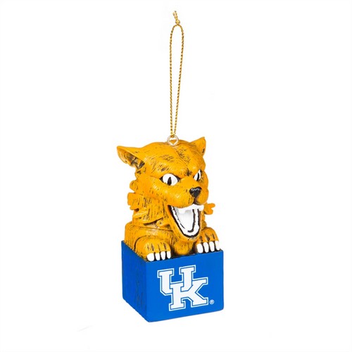 EVERGREEN Kentucky Wildcats Ornament Tiki Design