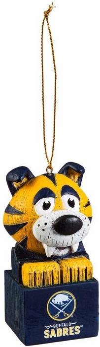 Buffalo Sabres Ornament Tiki Design