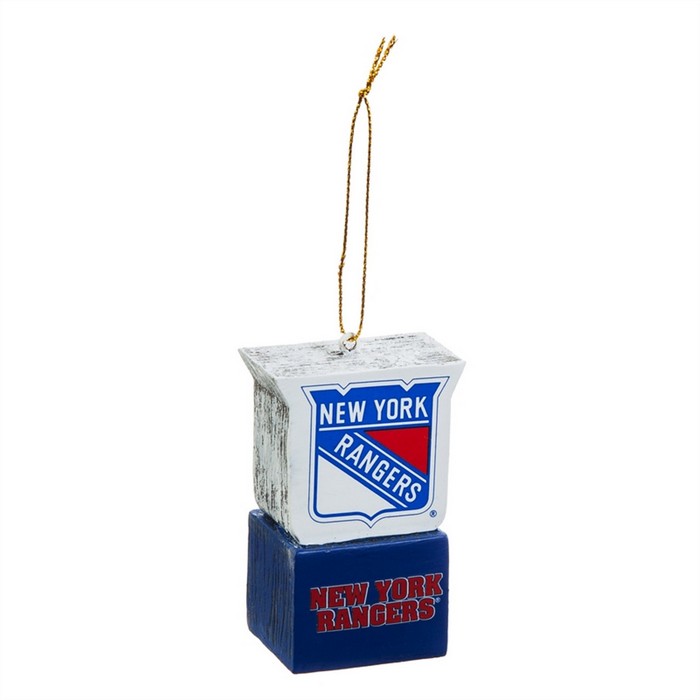 New York Rangers Ornament Tiki Design CO