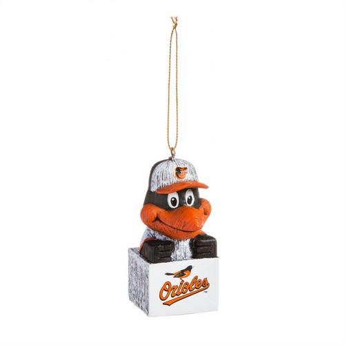 Baltimore Orioles Ornament Tiki Design