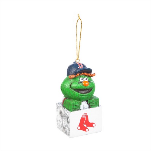 Boston Red Sox Ornament Tiki Design