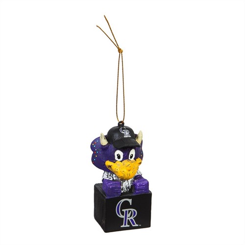 Colorado Rockies Ornament Tiki Design