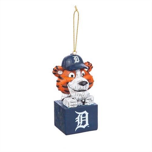 Detroit Tigers Ornament Tiki Design