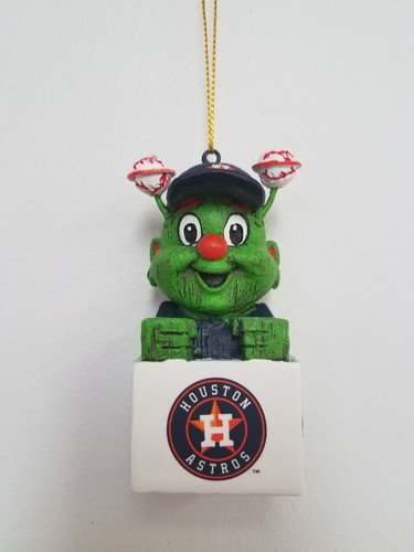 EVERGREEN Houston Astros Ornament Tiki Design