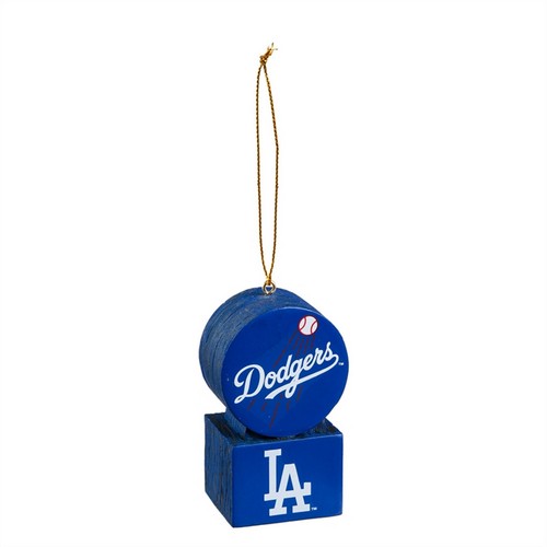 EVERGREEN Los Angeles Dodgers Ornament Tiki Design