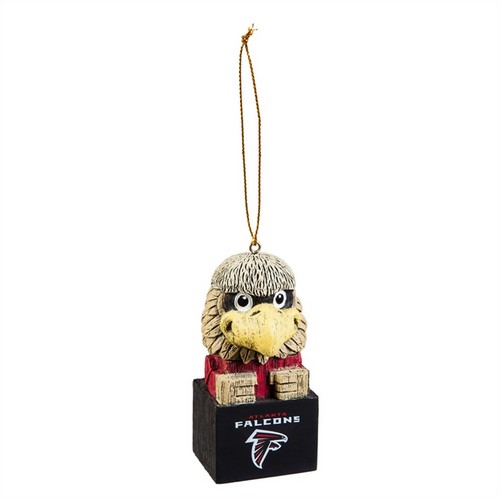 Atlanta Falcons Ornament Tiki Design