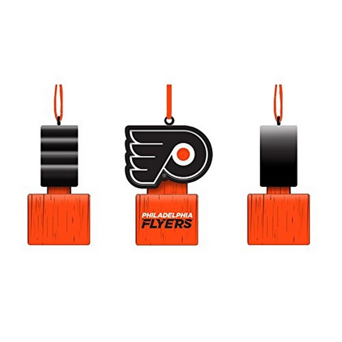 Philadelphia Flyers Ornament Tiki Design -