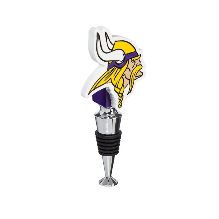 Minnesota Vikings Wine Bottle Stopper Logo -