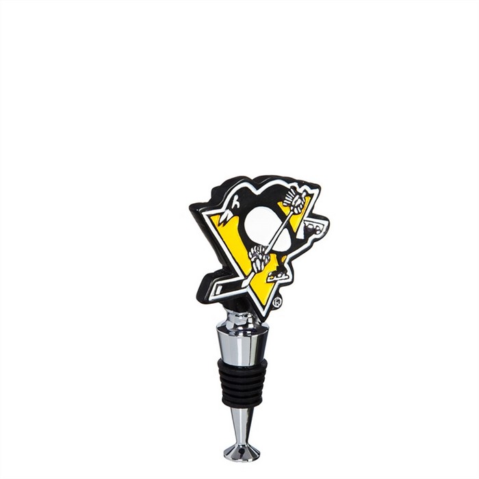 Pittsburgh Penguins Wine Bottle Stopper Logo -