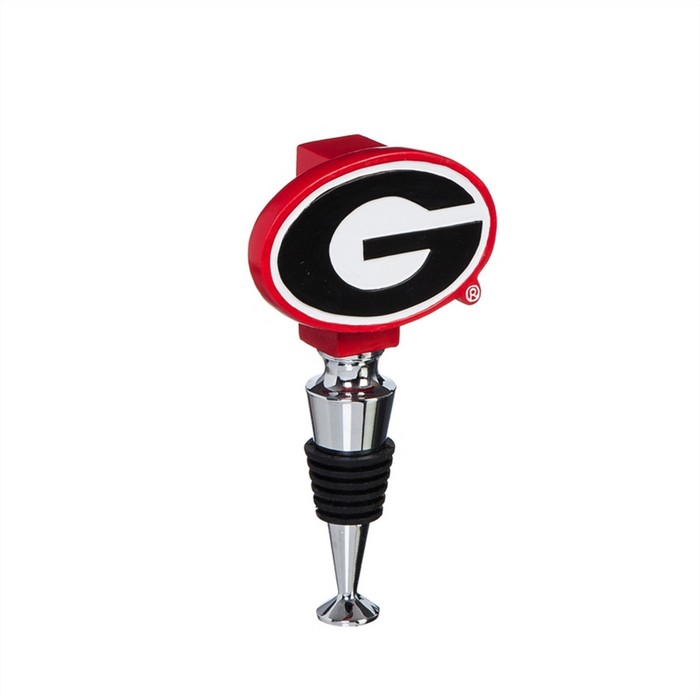 Georgia Bulldogs Wine Bottle Stopper Logo -